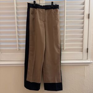 COS two tone wool pants